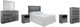 Signature Design by Ashley® Baystorm 6-Piece Gray Full Panel Headboard Bedroom Set-0