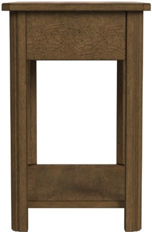 Null Furniture Bedford Hewn Oak Chairside End Table-2