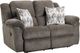 HomeStretch Newport Clove Double Manual Reclining Loveseat-0