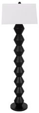 Sagebrook Home Black Stacked Totem Lamp-1