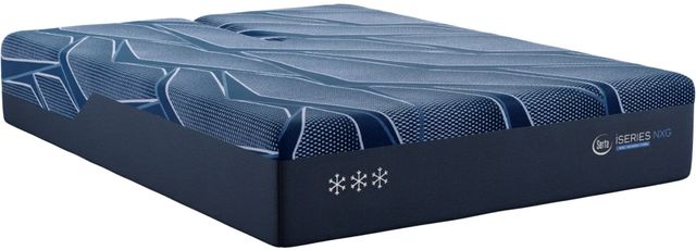 Serta® iSeries NXG™ 13.5" Memory Foam 4500 Ultra Plush Smooth Top Split Head Queen Mattress-2