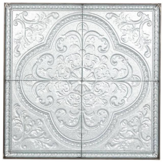 Deco Marche Gray Scroll Home Wall Decor-2
