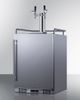 Summit® Commercial 24" Stainless Steel Built-In Outdoor Beer Kegerator-3