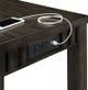 Elements International Shelter Bay Dark Walnut Occasional Bar Stool Set -4