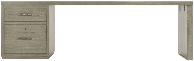 Hooker® Furniture Linville Falls Mink 96" Desk with Small File-1