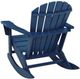 Signature Design by Ashley® Sundown Shores Blue Wooden Outdoor Rocking Chair-3