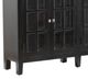 Crestview Collection Bengal Manor Acacia Wood Large Window Pane Sideboard-3