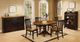 TEI Quinton Black/Pecan Slat Back Side Chair-1
