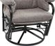 Fauteuil inclinable pivotant à glissière manuel de PEL International EKO série 18 - Gris-1