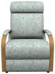 Best® Home Furnishings Customizable Kinetix Power Space Saver Recliner with Honey Birch Legs-1