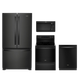 Whirlpool® 4 Piece Kitchen Package-Black-0
