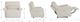 La-Z-Boy® Robin Mist Power Reclining Chair and a Half with Headrest and Lumbar-2
