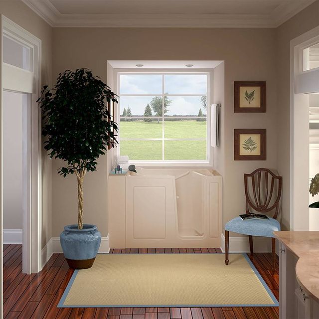 American Standard Premium Series Linen Walk-In Air Spa System Tub-3