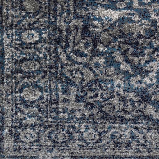 Surya Monte Carlo Charcoal 7' Square Rug-2