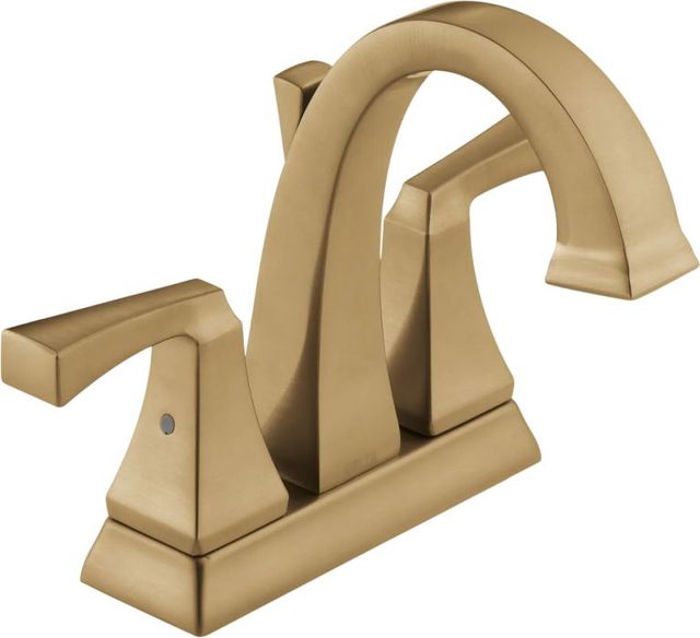 Delta Dryden® Champagne Bronze 2-Handle Centerset Bathroom Faucet-0