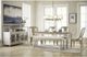 American Drew® Litchfield Boathouse Dining Table with Off-White Legs-3