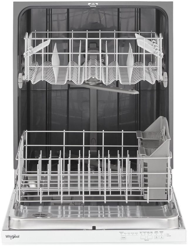 Whirlpool® 24" White Built In Dishwasher-3