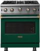 Viking® 5 Series 30" Ivy Liquid Propane Pro Style Gas Range-0