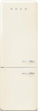 Smeg 50's Style 28'' 18 Cu. Ft. Cream Bottom Freezer Refrigerator-0
