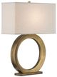 Currey & Company Cercle Dark Antique Brass Table Lamp-0