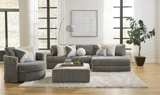 Albany Industries 2-Piece Doodle Iron Sectional-1