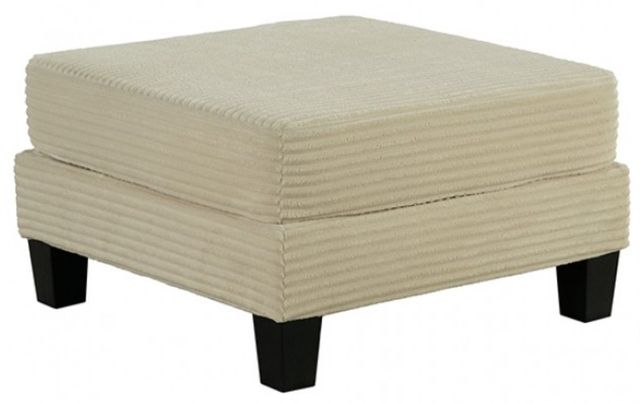 Furniture of America® Moretaine Beige Storage Ottoman-0