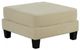 Furniture of America® Moretaine Beige Storage Ottoman-0
