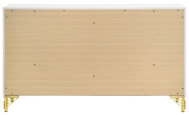 Coaster® Lucia White 6-Drawer Dresser-3