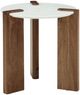 Signature Design by Ashley® Isanti White End Table with Brown Base-0