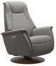 Stressless® by Ekornes® Customizable Max Large Power Recliner with Moon Wood Base-0