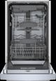Bosch® 800 Series 18" Stainless Steel Front Control Built In Dishwasher-2