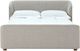 Modus Furniture Virgil Kiki Cotton Ball Queen Upholstered Platform Bed-2
