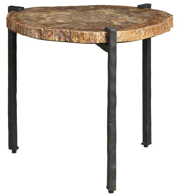 Universal Explore Home™ Griffith Park Brown Small Bunching Table with Black Base-0