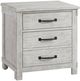 Elements International Scott White Nightstand-0