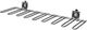 Gladiator® Hammered Granite Boot Rack -1