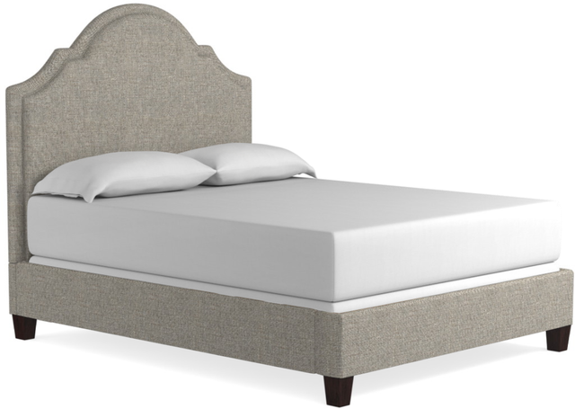 Bassett® Furniture Custom Upholstered Beds Barcelona Bonnet Bed-1