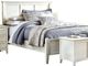 A-America® Northlake White Linen Queen Panel Bed-0