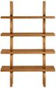 Crestview Theo Brown 4-Shelf Etagere-2