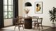 Coaster® Hamlyn 5-Piece Walnut Round Dining Table Set-1