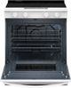 Whirlpool® 30'' White Smart Slide-In Electric Range with Air Cooking Technology and Steam Clean-1