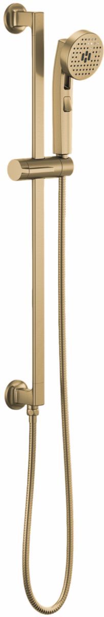 Brizo Kintsu® Brilliance® Luxe Gold® Multifunction Slide Bar Handshower-0