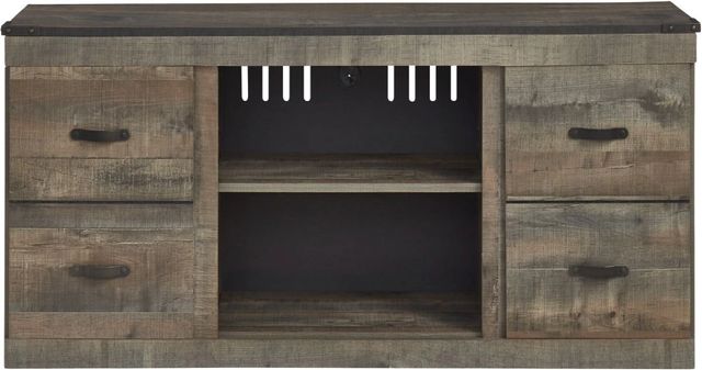 Signature Design by Ashley® Trinell 4-Piece Brown Entertainment Center-1