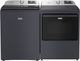 Maytag® Midnight Steel Top Load Washer & Electric Dryer Laundry Pair-0