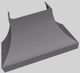 Vent-A-Hood® Designer Series 54" Gunsmoke Wall Mounted Range Hood-4