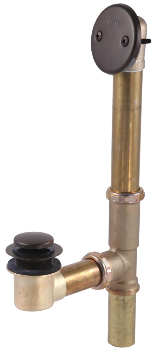 Delta Venetian Bronze Bath Waste Assembly-0