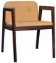VIG Furniture Modrest Avrum 2-Piece Beige/Brown Dining Chair Set-0