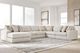 Signature Design by Ashley® Kestrie 6-Piece Feathered Left-Arm Facing Sectional and Chaise-1