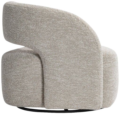 Bernhardt Chloe Bernhardt Living Brown Swivel Chair-2