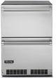 Viking® 5 Series 5.0 Cu. Ft. Stainless Steel Outdoor Undercounter Refrigerated Drawers-0