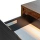 Michael Amini® Kayner Charcoal 2-Drawer Nightstand-4